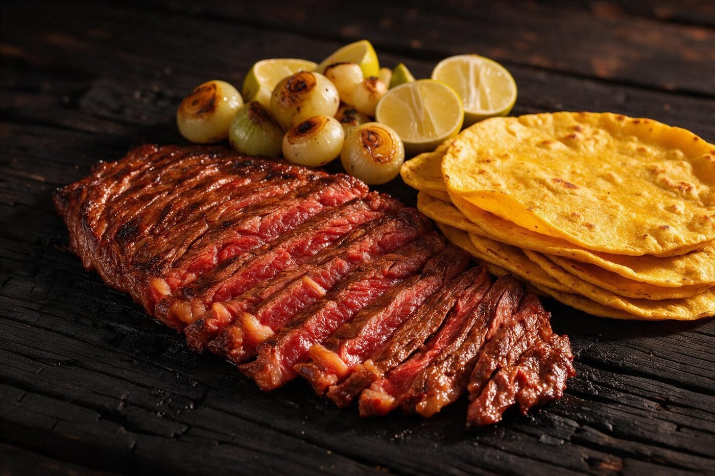 Arrachera norteña marinada