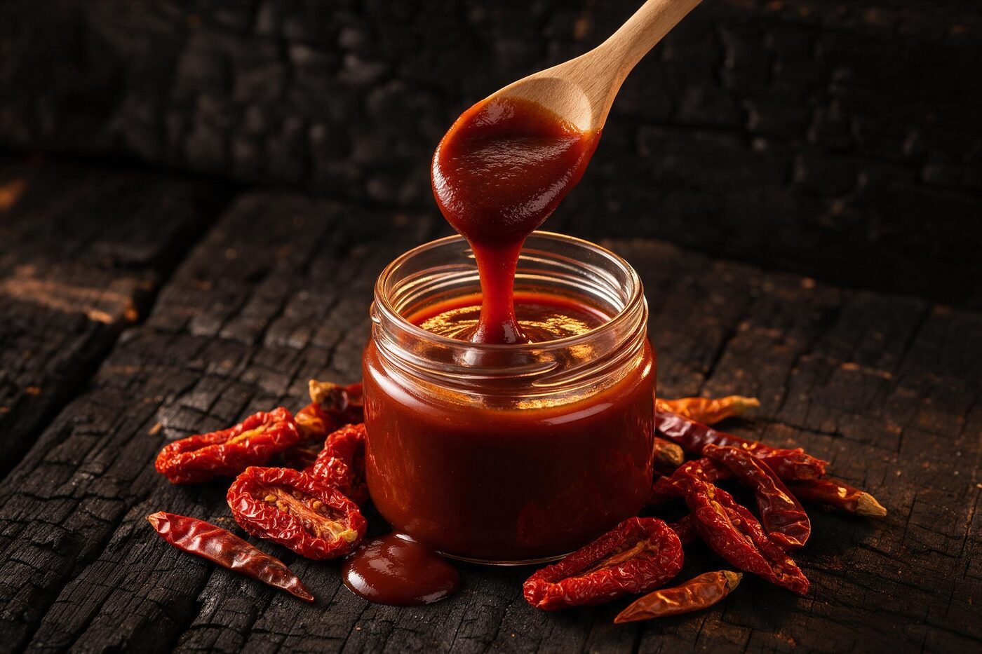 Salsa BBQ texana con piloncillo